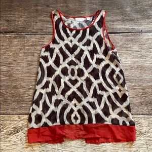 New York & Company sheer top